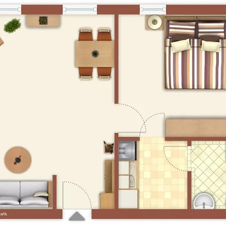 公寓 Sterne 罗斯托克